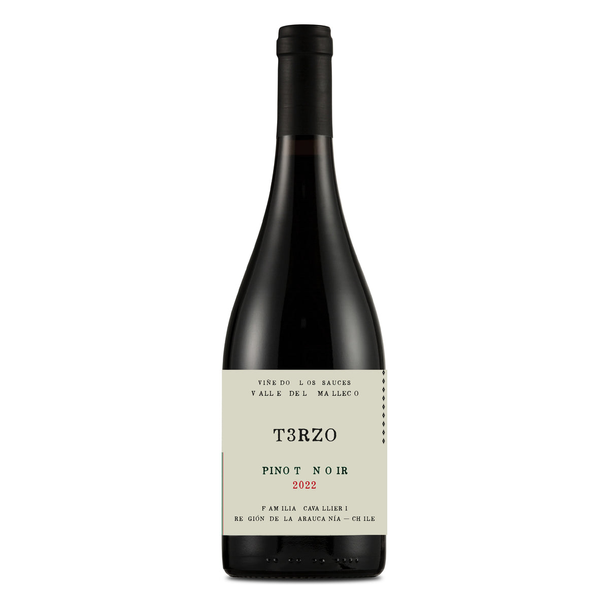 T3RZO Pinot Noir 2022 – Viña Cavallieri